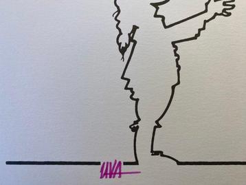 Cavandoli, Osvaldo - 1 Offset Print - La Linea - The speaker