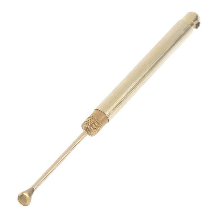 Gouden sleutelhanger met verborgen lepeltje, Verzamelen, Rookartikelen, Aanstekers en Luciferdoosjes, Nieuw, Verzenden