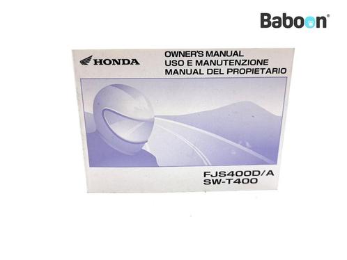 Livret dinstructions Honda FJS 400 | SW T 400 2008-2016, Motoren, Onderdelen | Honda, Verzenden
