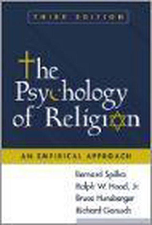 Psychology of Religion 9781572309012, Livres, Livres Autre, Envoi