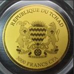 Tchad. 3000 Francs Wunderwelt der Insekten Colorized, 1/500, Postzegels en Munten