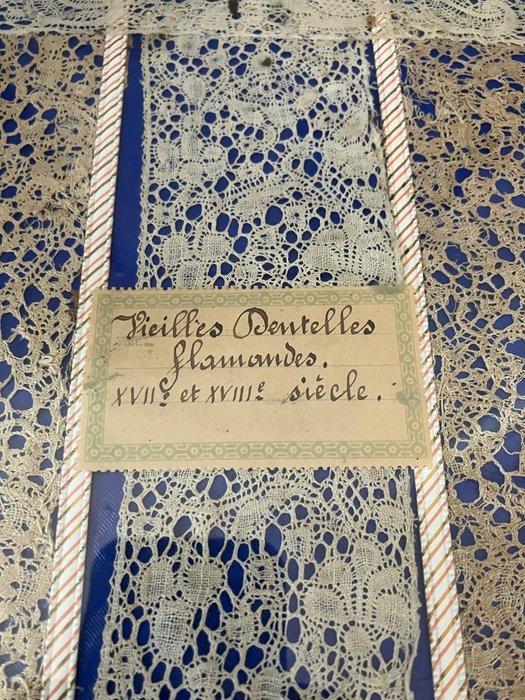 Textiel (6) - 39.5 cm - 26 cm - Collectie antiek kant, Antiek en Kunst, Curiosa en Brocante