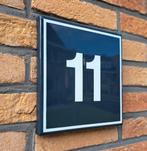 Emaille huisnummer modern model Bloomingdale, Verzamelen, Verzenden, Nieuw