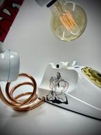 Tafellamp - Plastic, Koper, Metaal - Opera gemaakt door AF, Antiek en Kunst