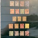 Zwitserland 1862/1878 - Zittende Helvetia wit papier en, Postzegels en Munten, Gestempeld