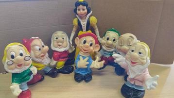 Sneeuwwitje en de zeven dwergen - 8 Figurine - 1960 beschikbaar voor biedingen