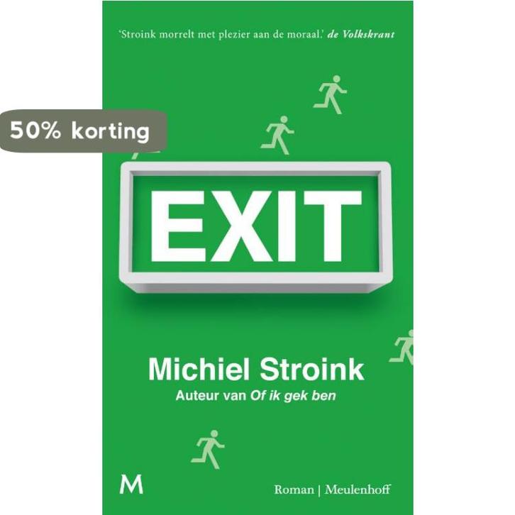 Exit 9789029089425 Michiel Stroink, Livres, Romans, Envoi