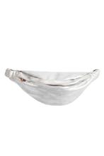 Leren Heuptas Zilver Breed Flap Fanny Pack Achtervak Zwarte, Handtassen en Accessoires, Tassen | Damestassen, Ophalen of Verzenden
