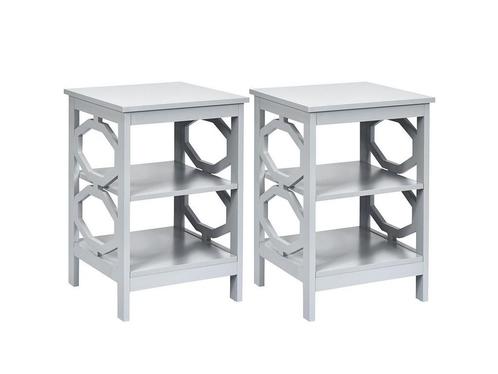 Coast 2er set nachtkastje oo-vormige bijzettafel met 3, Huis en Inrichting, Woonaccessoires | Overige, Nieuw, Verzenden