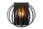Lucide MANUELA - Wandlamp E14/40W Zwart, Huis en Inrichting, Lampen | Wandlampen, Nieuw, Trendy verlichting, Metaal, Verzenden