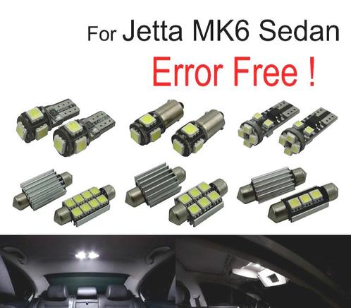 Kit 11 Ampoules Led Intérieur Pour Volkswagen Vw Jetta 6 VI, Auto-onderdelen, Verlichting, Verzenden