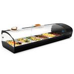 Tapasvitrine | SHARK | Zwart | 6x 1/3 GN | +2°C/+6°C |, Zakelijke goederen, Verzenden, Nieuw in verpakking