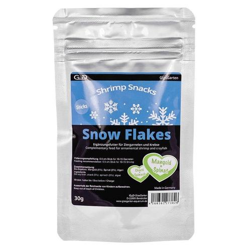GlasGarten Shrimp Snacks Snow Flakes Chard+Spinach - 30 g, Animaux & Accessoires, Poissons | Aquariums & Accessoires, Envoi