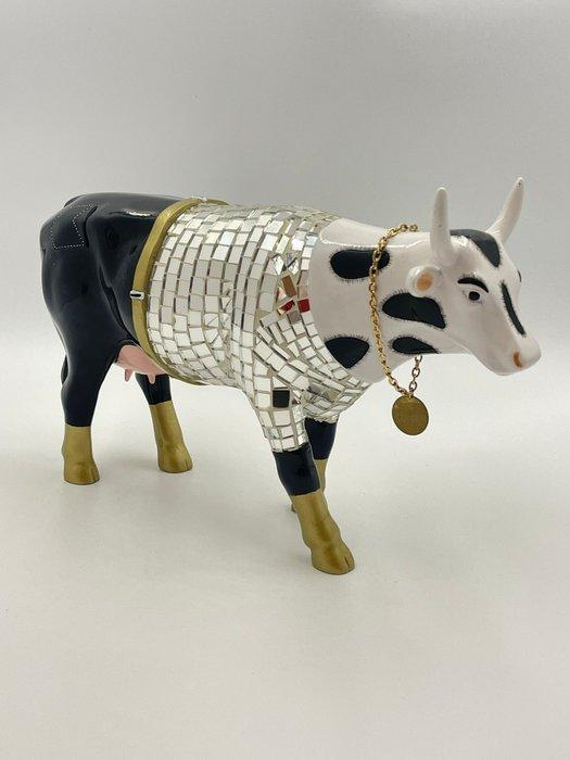 CowParade - Beeldje - Disco Cow - Hars, Antiek en Kunst, Curiosa en Brocante