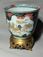 Coupe à décors d’un Coq - Monture Bronze (Vendu sans prix de