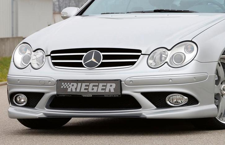 Rieger frontspoiler | CLK-Klasse (W209): 00.02-06.04 (tot Fa, Autos : Divers, Tuning & Styling, Envoi