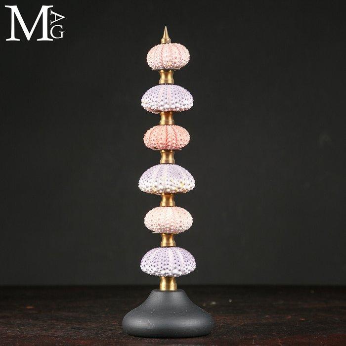 Zee-egelentoren – natuurlijke elegantie. - Hoogte: 245 mm -, Verzamelen, Mineralen en Fossielen