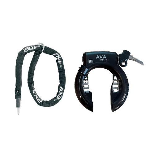 Duo deal. AXA Defender + RLC 140 insteek ketting, Vélos & Vélomoteurs, Accessoires vélo | Cadenas de vélo, Envoi
