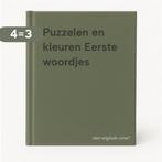 Puzzelen en kleuren Eerste woordjes 9789058432155, Boeken, Verzenden, Gelezen
