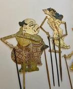 4 marionettes - Java - Wayang kulit - Indonésie (Sans Prix, Antiek en Kunst
