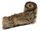 Kunstvel vachtje bontje Naturel 10 cm rol 1 meter