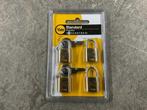 Veiling - 16x Yale hangslot messing 20 mm 4-pack, Nieuw