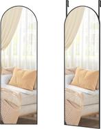 Spiegel - Luxewear - Gebogen frame - Gehard glas - Inktzwart, Huis en Inrichting, Woonaccessoires | Spiegels, Ophalen of Verzenden