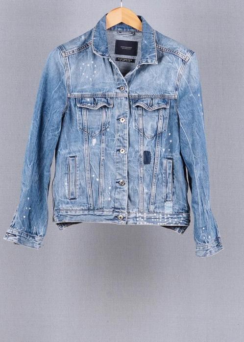 Scotch & Soda Blue vintage denim jacket in size S for Unisex, Kleding | Heren, Jassen | Winter, Ophalen of Verzenden