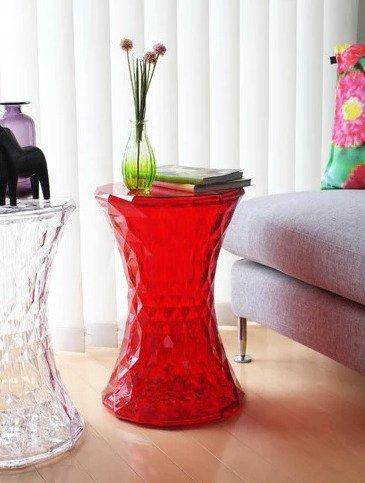 Kartell - Marcel Wanders - Kruk - Stone - Polycarbonaat, Antiquités & Art, Antiquités | Meubles | Chaises & Canapés