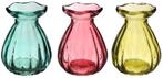 Tafelvaasjes hyacint vaasje fleur ø7 cm hoogte 9 3 stuks, Nieuw