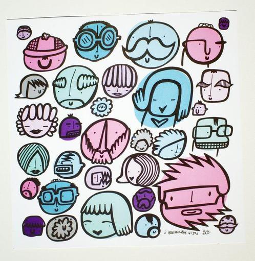 Kev Munday (1986) - My Town, Antiek en Kunst, Kunst | Designobjecten