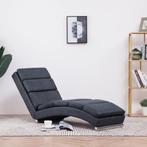 vidaXL Chaise longue kunstsuède grijs, Huis en Inrichting, Verzenden, Nieuw