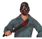 Halloween Masker Machete 54cm, Verzenden, Nieuw