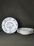 Meissen 6 piatti da cena - D. 26 cm - Cipolla blu - 1. Wahl