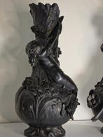 Auguste Moreau - Auguste Moreau - Tafelmiddenstuk - Paar, Antiek en Kunst