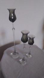 Rosenthal - Bjorn wiimblad - Bougeoir (3) - Cristal -, Antiek en Kunst