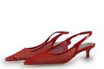 Steve Madden Slingbacks in maat 36½ Rood, Verzenden, Steve Madden, Zo goed als nieuw, Rood
