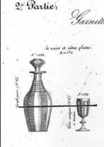 Baccarat - Karaf - À raies et Cotes Plates - Kristal