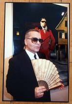 David Lefranc (1965–) - Karl Lagerfeld pour le lancement de, Antiek en Kunst, Kunst | Schilderijen | Modern