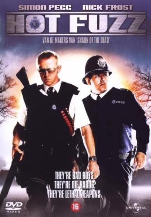 Hot Fuzz (dvd nieuw), CD & DVD, DVD | Action, Enlèvement ou Envoi