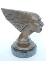 Sculpture, spirit of the wind - 18 cm - marbre en bronze, Antiquités & Art