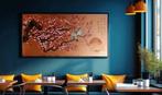 Ksavera - Bronze Japanese birds J418 - painting on XXL