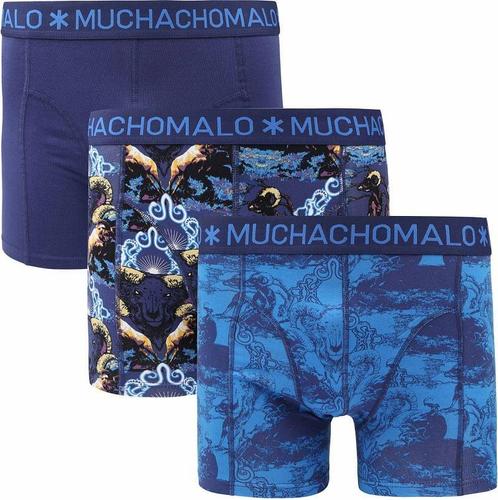 Muchachomalo Boxershorts 3-Pack Goat Blauw maat S Heren, Kleding | Heren, Ondergoed, Blauw, Boxer, Verzenden