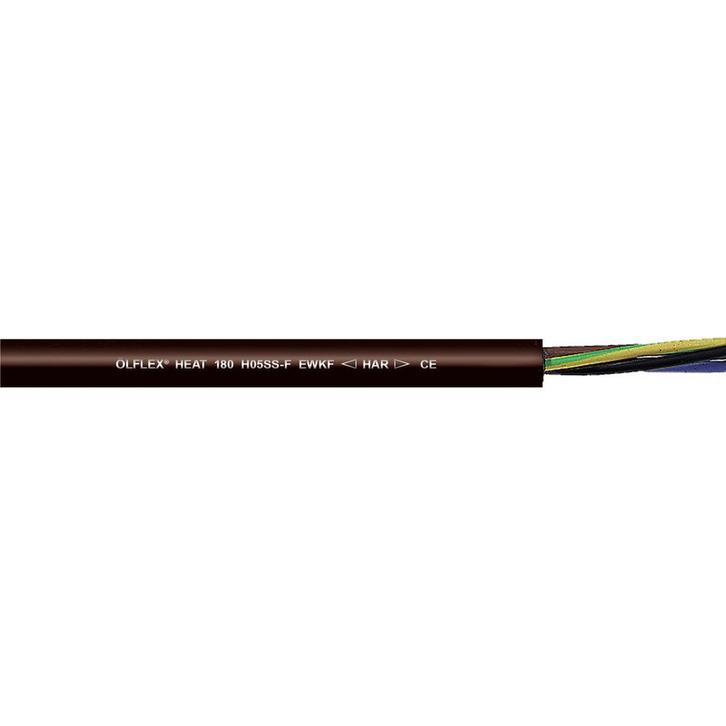 Olflex Heat 180 Siliconen Stroomkabel 3G0.75mm² - 0046901, Doe-het-zelf en Bouw, Elektriciteit en Kabels, Verzenden