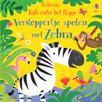 Verstoppertje spelen met zebra / Kijk onder het flapje, Verzenden, Sam Taplin