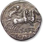 Romeinse Republiek. Spurius Afranius. Denarius Rome 150 B.C.