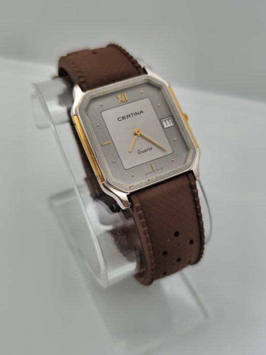 Certina - Very rare - Hexagon Tank with Roman letter and, Handtassen en Accessoires, Horloges | Heren