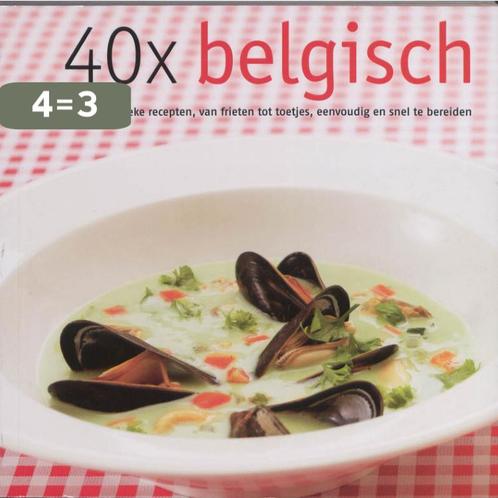 40 x Belgisch / De Wereldkeuken 9789057672156 M. Tissink, Boeken, Kookboeken, Zo goed als nieuw, Verzenden