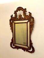 Miroir mural (2) - Bois, Verre - Miroirs en bois doré