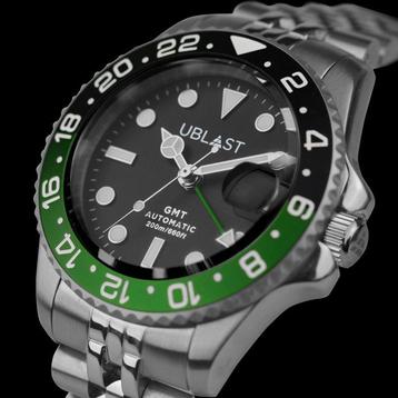 Ublast - Automatic Diver GMT - 20 ATM - UBDGMJ40BGN - Homme